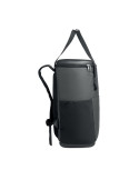 COLDI Sac à dos isotherme 600D RPET Couleurs : pierre objet promotionnel éco-responsable