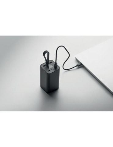 VOIMA Powerbank 20.000 mAh Couleurs : noir cadeau entreprise pas cher