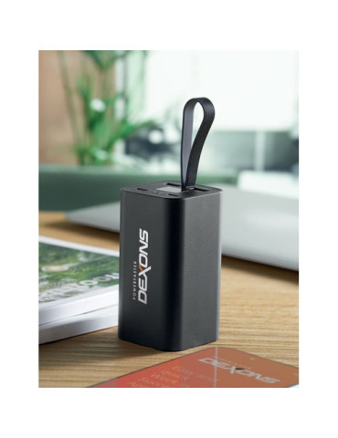 VOIMA Powerbank 20.000 mAh Couleurs : noir impression haute définition