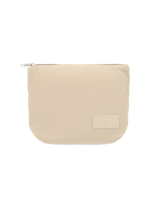 CORDY T Trousse en velours côtelé Couleurs : beige goodies publicitaire événementiel