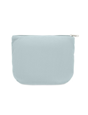 CORDY T Trousse en velours côtelé Couleurs : bleu bébé objet promotionnel éco-responsable