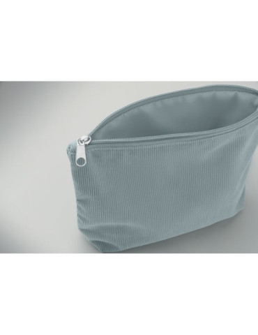 CORDY T Trousse en velours côtelé Couleurs : bleu bébé personnalisation rapide en France