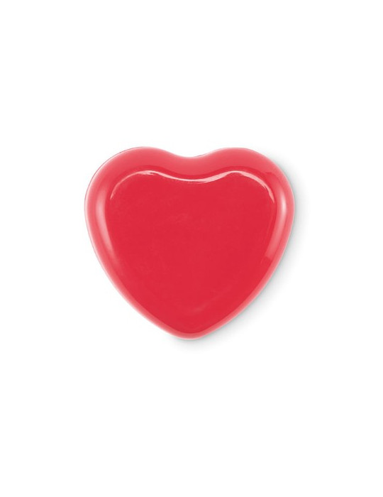 SWEET Baume à lèvres vegan en coeur Couleurs : rouge impression haute définition