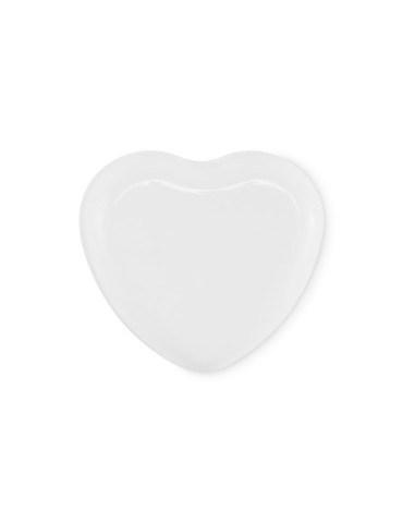 SWEET Baume à lèvres vegan en coeur Couleurs : blanc marquage laser ultra précis