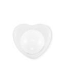 SWEET Baume à lèvres vegan en coeur Couleurs : blanc objet promotionnel éco-responsable