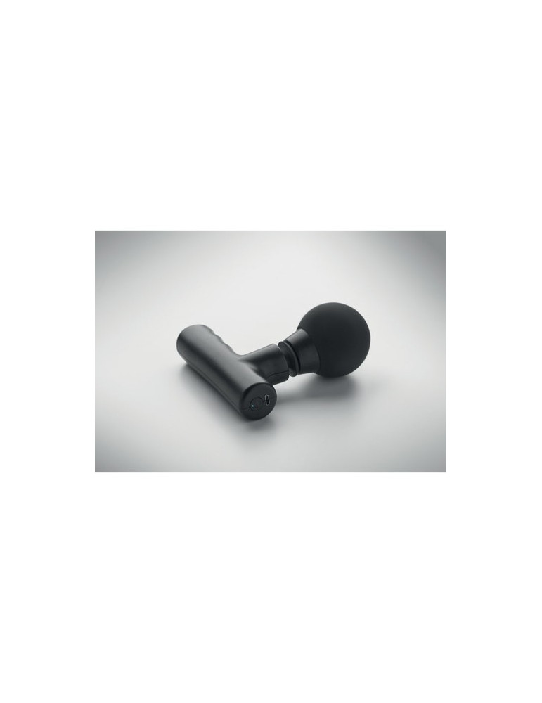 THAIMA Pistolet de massage en ABS Couleurs : noir personnalisable avec votre logo