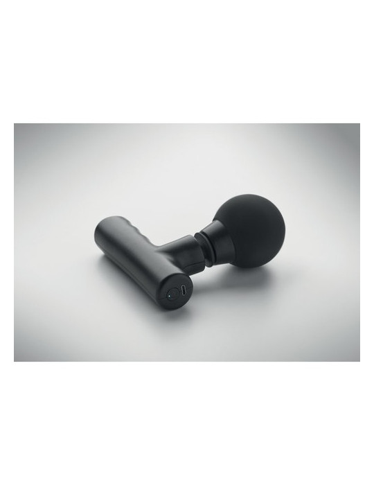 THAIMA Pistolet de massage en ABS Couleurs : noir personnalisable avec votre logo