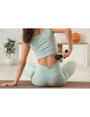 THAIMA Pistolet de massage en ABS Couleurs : noir marquage laser ultra précis