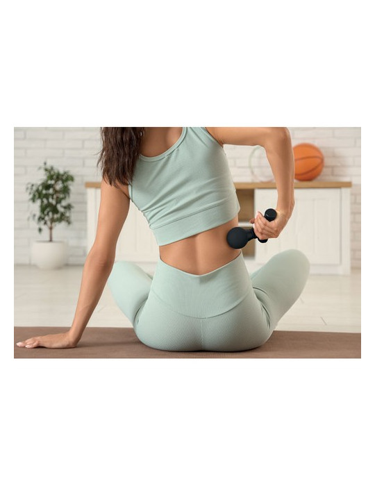 THAIMA Pistolet de massage en ABS Couleurs : noir marquage laser ultra précis