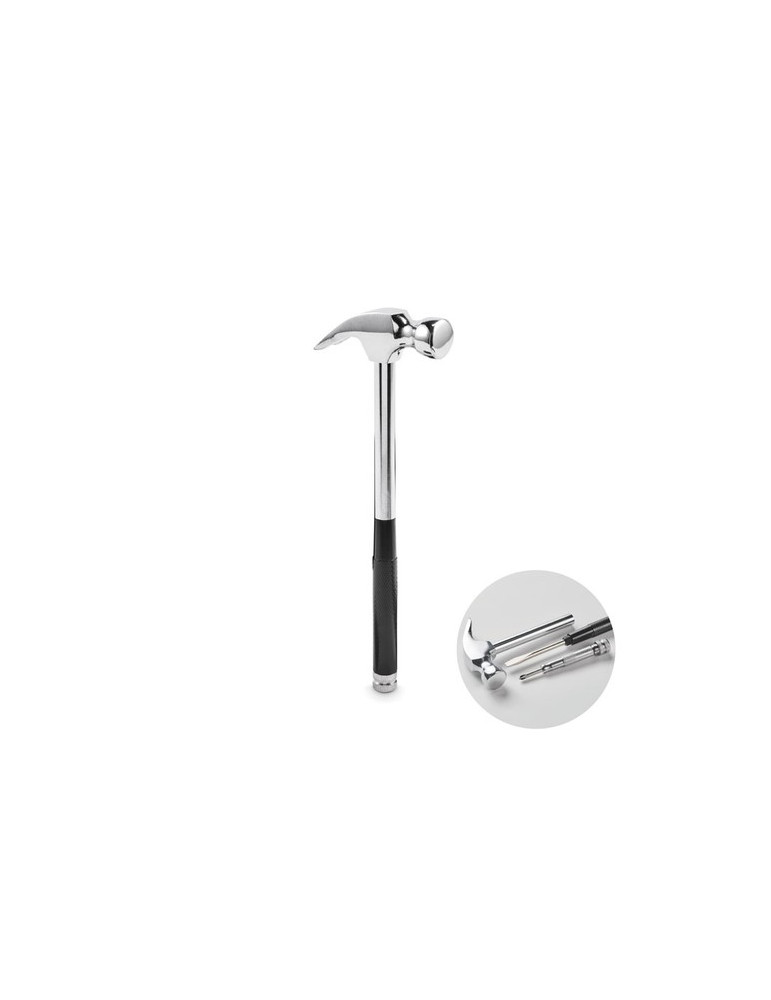 CLAW IT Marteau en acier au carbone Couleurs : argenté