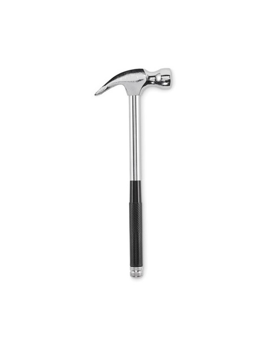 CLAW IT Marteau en acier au carbone Couleurs : argenté personnalisable avec votre logo