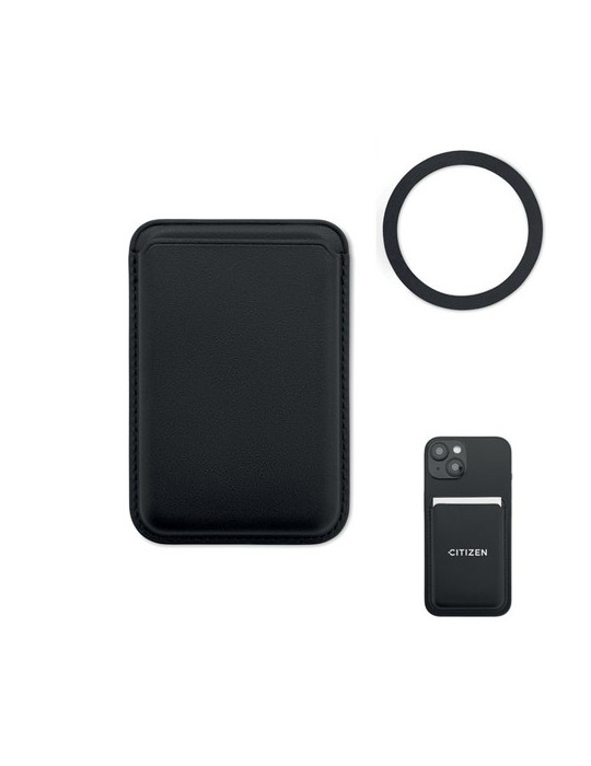 KARTA Porte-cartes magnétique Couleurs : noir