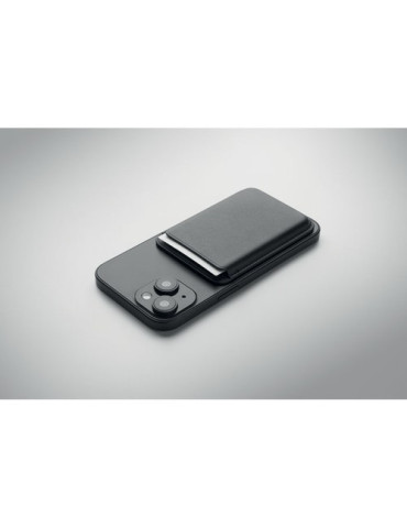 KARTA Porte-cartes magnétique Couleurs : noir marquage laser ultra précis