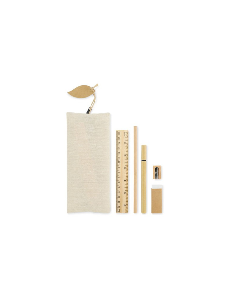 JUCOSET Set d'écriture Couleurs : noir personnalisable avec votre logo