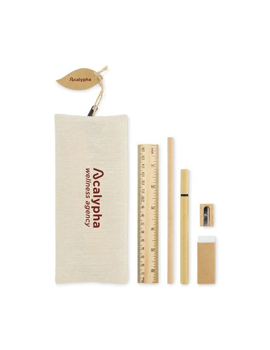 JUCOSET Set d'écriture Couleurs : noir goodies publicitaire événementiel