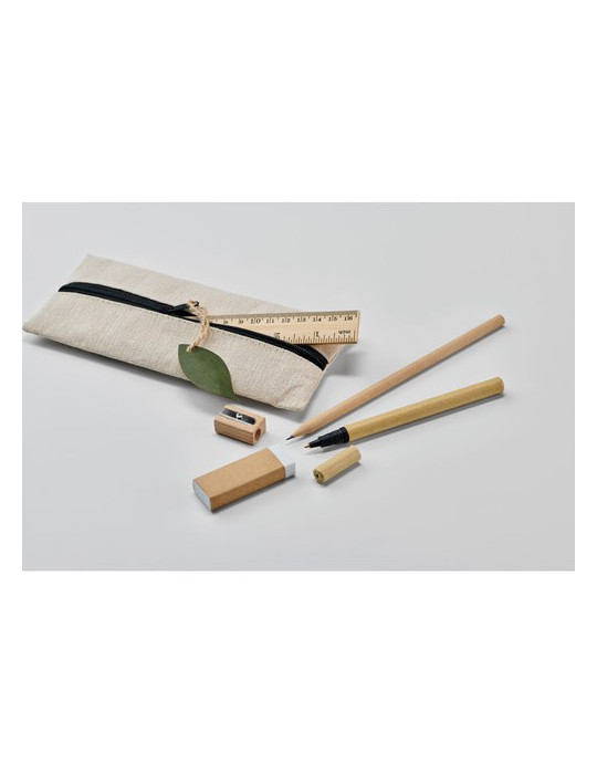 JUCOSET Set d'écriture Couleurs : noir impression haute définition