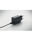 EXTEN Adaptateur/chargeur mural UE Couleurs : noir marquage laser ultra précis
