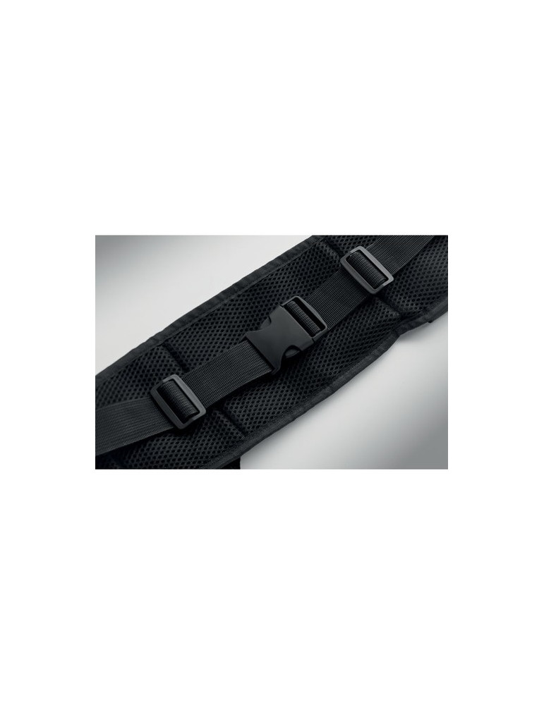 STEADY Sac de sport 420D RPET Couleurs : noir goodies publicitaire événementiel