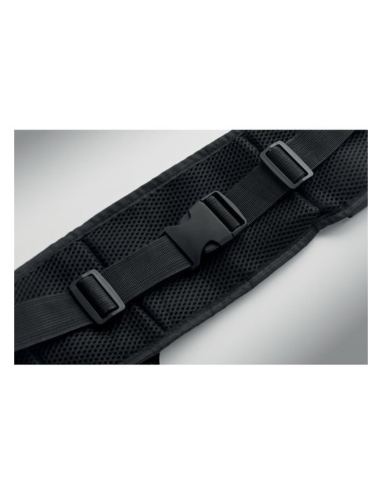 STEADY Sac de sport 420D RPET Couleurs : noir goodies publicitaire événementiel