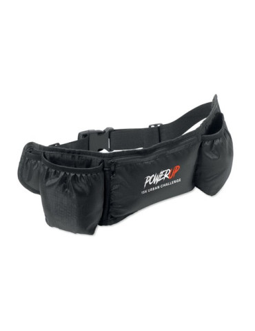 STEADY Sac de sport 420D RPET Couleurs : noir impression haute définition