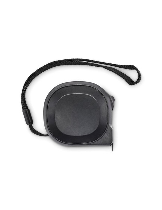 MEAS5 Mètre ruban 5M Couleurs : noir personnalisable avec votre logo