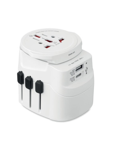 PRO LIGHT USB AC30 PD Adaptateur SKROSS® 30W Couleurs : blanc