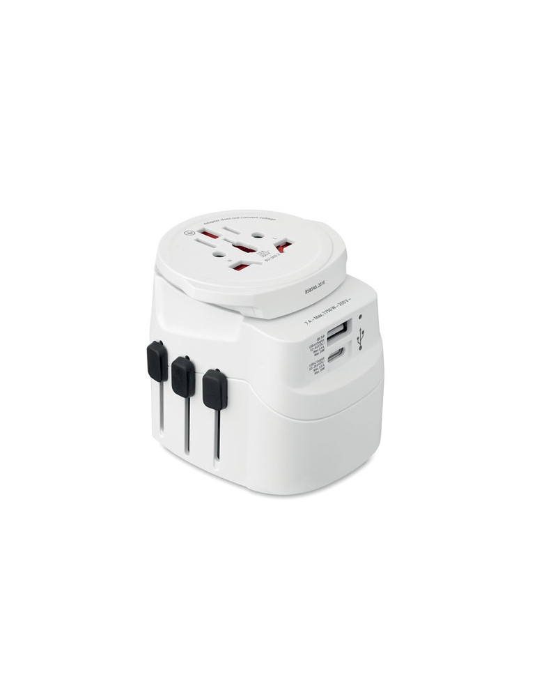 PRO LIGHT USB AC30 PD Adaptateur SKROSS® 30W Couleurs : blanc