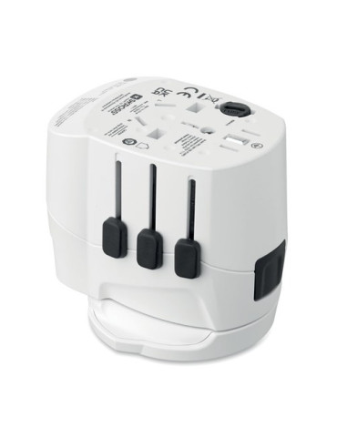 PRO LIGHT USB AC30 PD Adaptateur SKROSS® 30W Couleurs : blanc cadeau entreprise pas cher