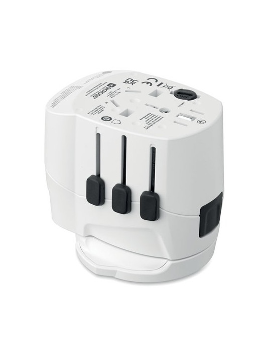 PRO LIGHT USB AC30 PD Adaptateur SKROSS® 30W Couleurs : blanc cadeau entreprise pas cher
