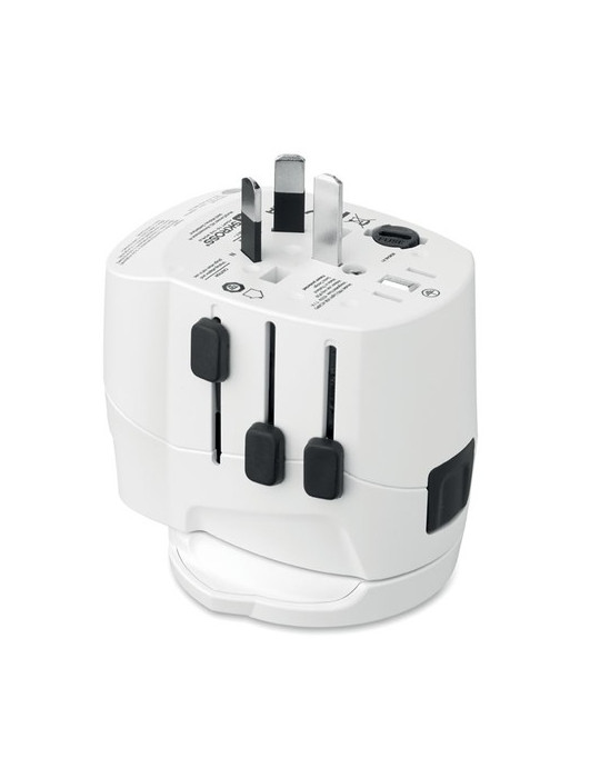 PRO LIGHT USB AC30 PD Adaptateur SKROSS® 30W Couleurs : blanc goodies publicitaire événementiel