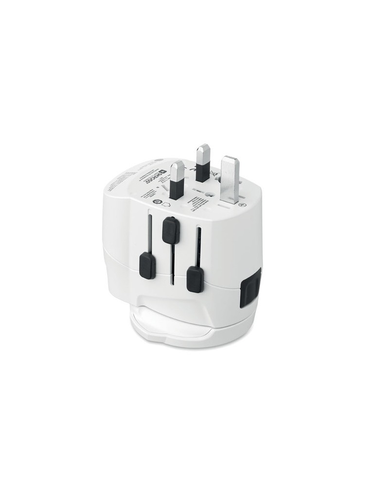PRO LIGHT USB AC30 PD Adaptateur SKROSS® 30W Couleurs : blanc impression haute définition