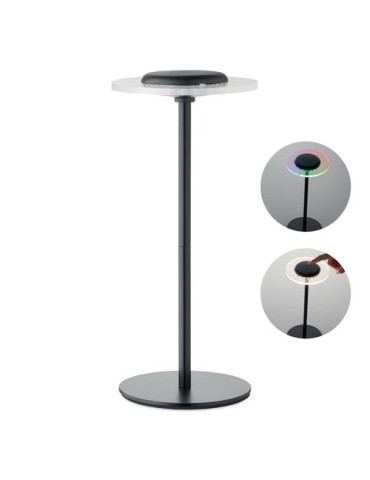LOUNGE Lampe rechargeable en fer Couleurs : noir