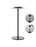 LOUNGE Lampe rechargeable en fer Couleurs : noir