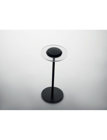 LOUNGE Lampe rechargeable en fer Couleurs : noir marquage laser ultra précis