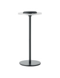 LOUNGE Lampe rechargeable en fer Couleurs : noir objet promotionnel éco-responsable