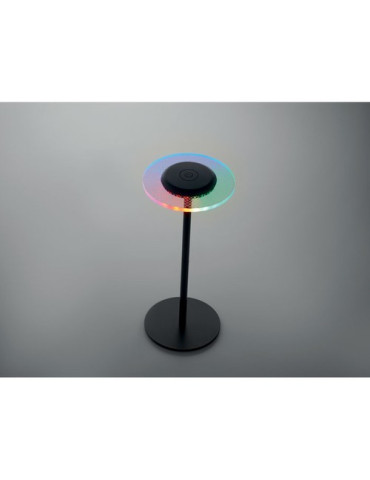 LOUNGE Lampe rechargeable en fer Couleurs : noir accessoire événementiel unique