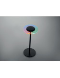 LOUNGE Lampe rechargeable en fer Couleurs : noir accessoire événementiel unique