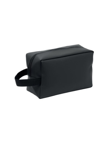 DOPPKIT Trousse de toilette 600D RPET Couleurs : noir
