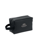 DOPPKIT Trousse de toilette 600D RPET Couleurs : noir goodies publicitaire événementiel