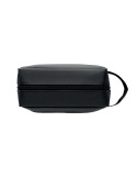 DOPPKIT Trousse de toilette 600D RPET Couleurs : noir impression haute définition