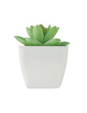 ARTIGRAP Mini plante artificielle Couleurs : blanc personnalisable avec votre logo