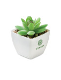 ARTIGRAP Mini plante artificielle Couleurs : blanc goodies publicitaire événementiel