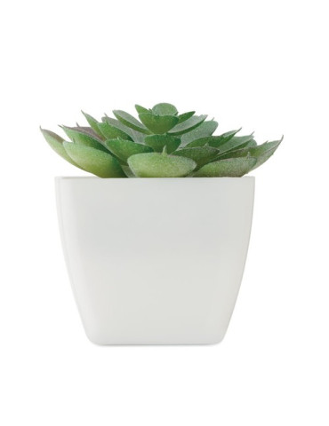 ARTIECHE Mini plante artificielle Couleurs : blanc 2