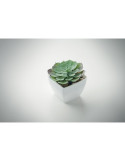 ARTIECHE Mini plante artificielle Couleurs : blanc impression haute définition