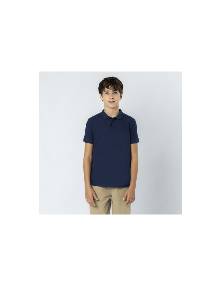 Polo Enfant Couleur Charles Matières : coton Taille textile : 5/6 ans Couleurs : rouge personnalisation rapide en France