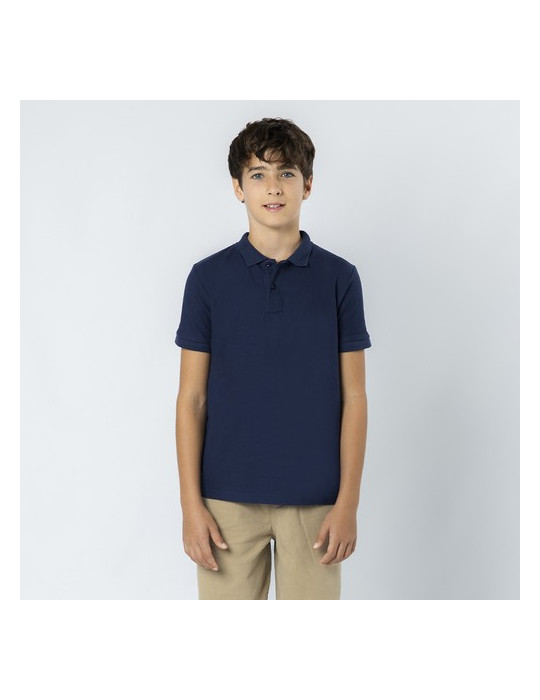 Polo Enfant Couleur Charles Matières : coton Taille textile : 5/6 ans Couleurs : rouge personnalisation rapide en France