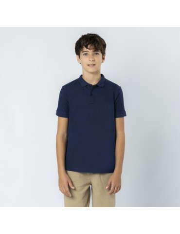 Polo Enfant Couleur Charles Matières : coton Taille textile : 11/12 ans Couleurs : noir objet promotionnel éco-responsable
