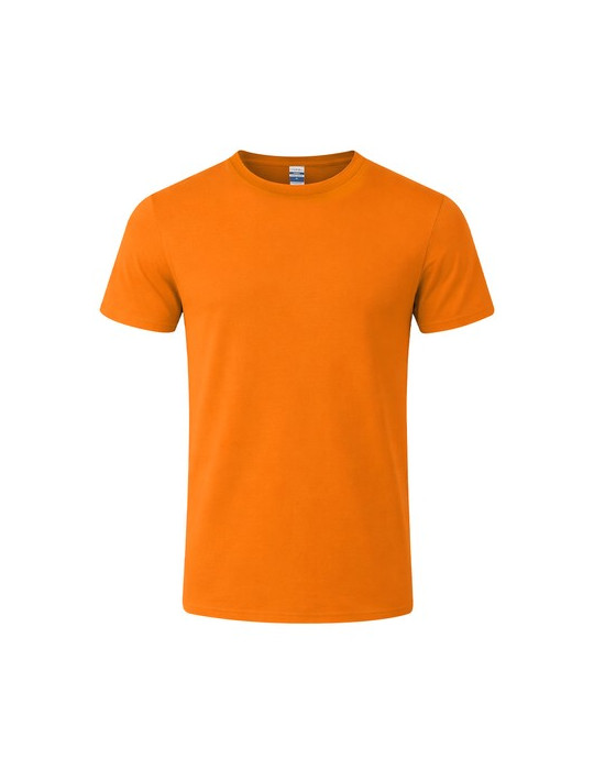 T-Shirt Enfant Couleur Epika Matières : coton Taille textile : 3/4 ans Couleurs : orange marquage couleur éclatante
