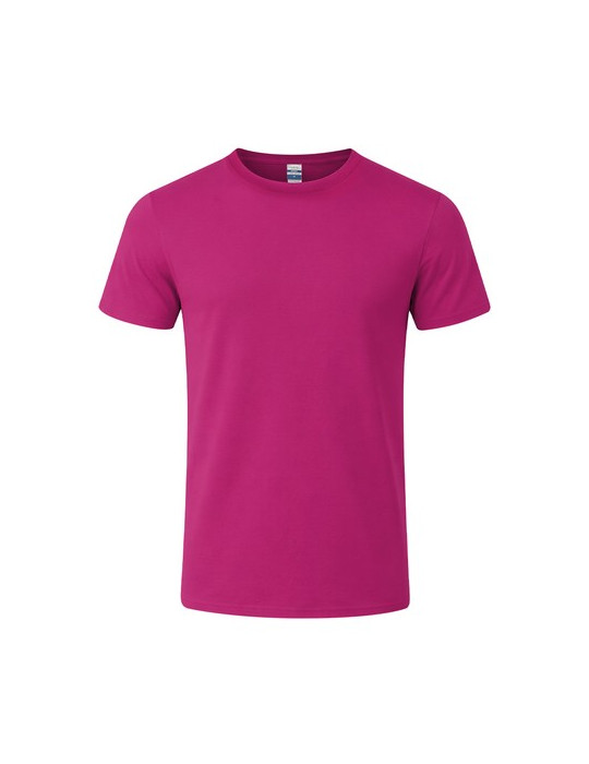 T-Shirt Enfant Couleur Epika Matières : coton Taille textile : 7/8 ans Couleurs : fuchsia marquage couleur éclatante