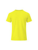T-Shirt Enfant Cocker Matières : polyester Taille textile : 7/8 ans Couleurs : jaune fluo personnalisable avec votre logo